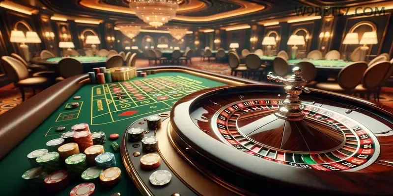 Live Baccarat Table